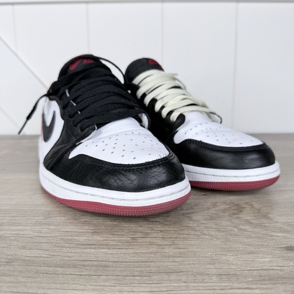 NIKE AIR JORDAN 1 RETRO LOW BLACK TOE SIZE 11 Men CZ0790-106 No box - Picture 2 of 9